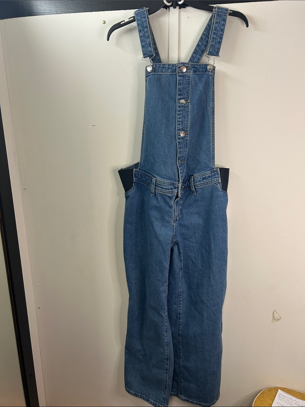 Isabel Maternity by Ingrid & Isabel Medium Blue Denim Overalls
